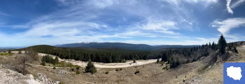 Izerskie Garby - panorama